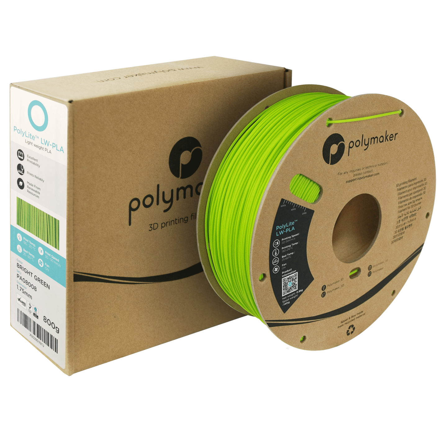 Polymaker PolyLite LW-PLA