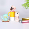 LOKLiK Permanent Adhesive Vinyl Mirror Metallic
