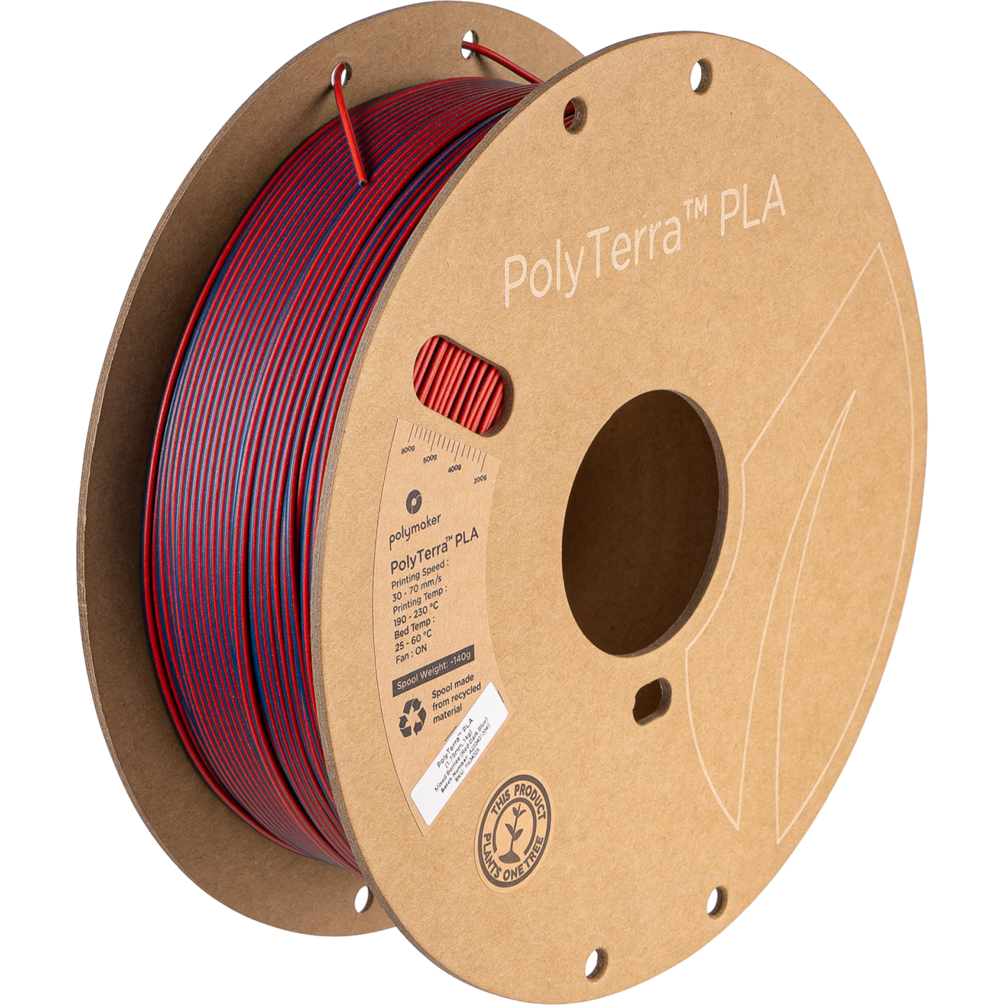 Polymaker PolyLite Silk PLA Dual Color