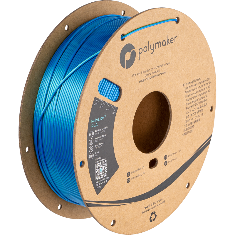 Polymaker PolyLite Silk PLA Dual Color