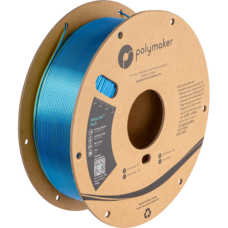 Polymaker PolyLite Silk PLA Dual Color