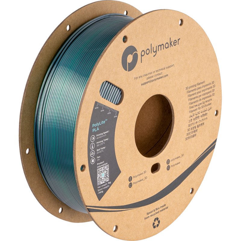 Polymaker PolyLite Silk PLA Dual Color