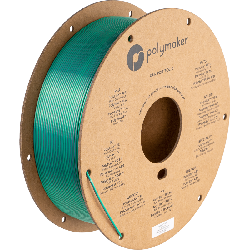 Polymaker PolyLite Silk PLA Dual Color