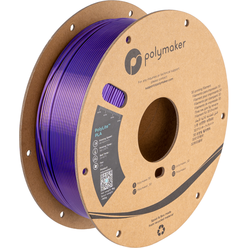 Polymaker PolyLite Silk PLA Dual Color