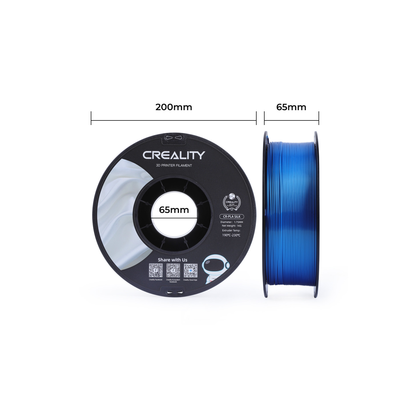 Creality CR-PLA Silk  - 1.75 mm - 1 kg