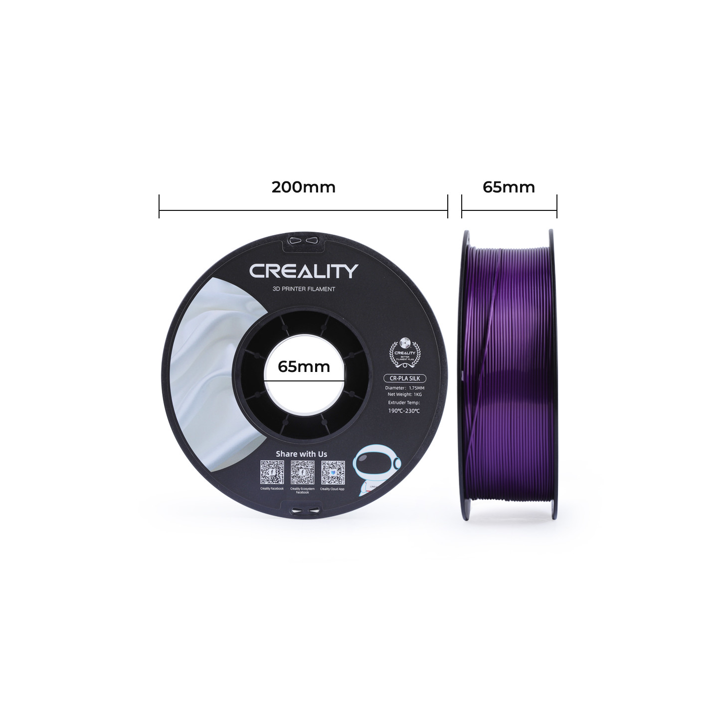 Creality CR-PLA Silk  - 1.75 mm - 1 kg