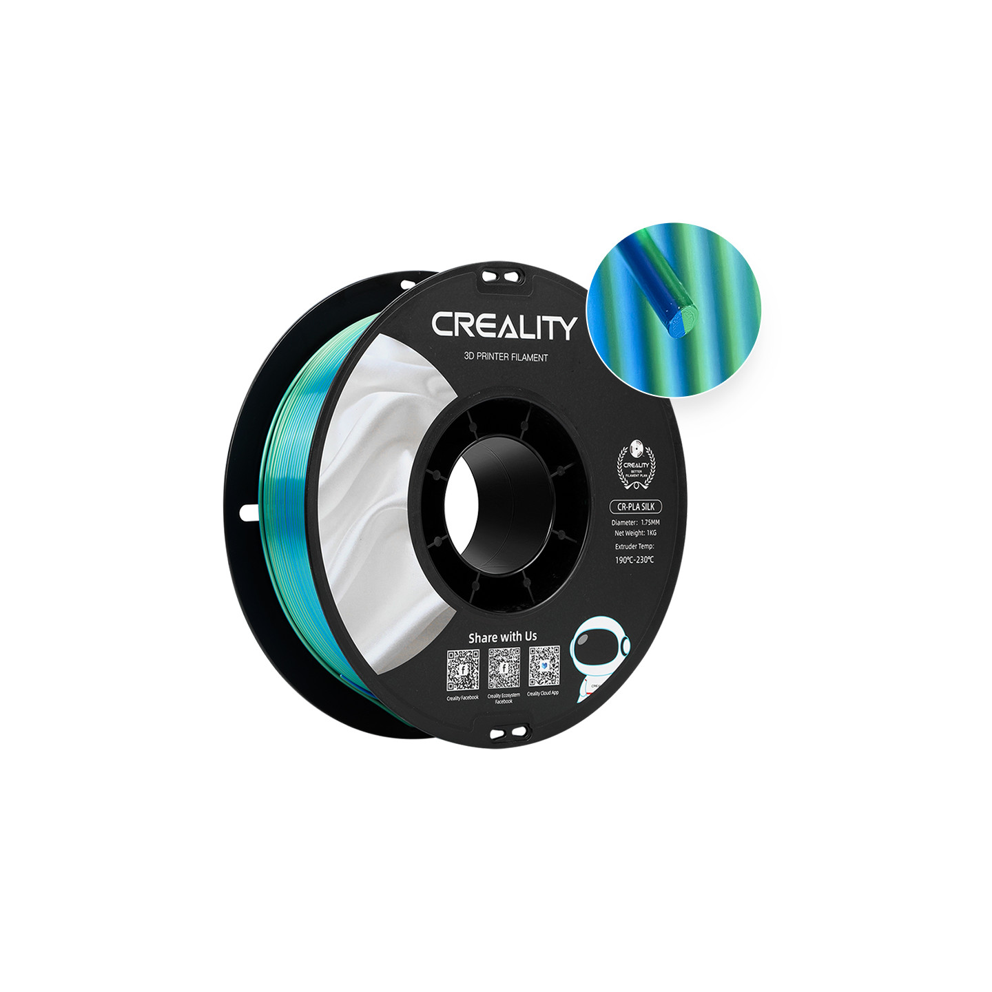Creality CR-PLA Silk  - 1.75 mm - 1 kg