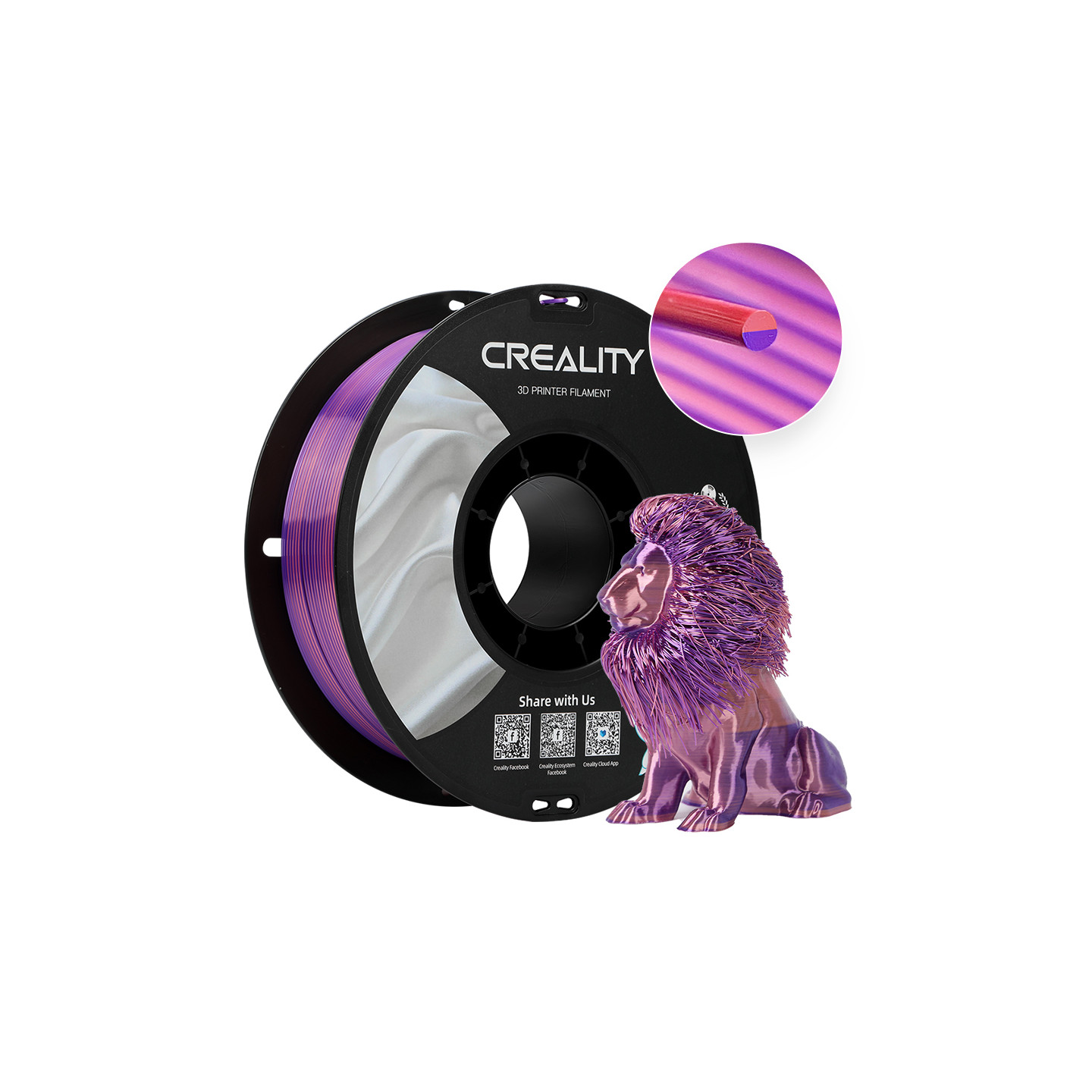 Creality CR-PLA Silk  - 1.75 mm - 1 kg