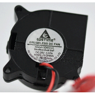 GDSTIME Dual Ball Bearing Centrifugal Blower Fan - 40x40x20 mm - 24V