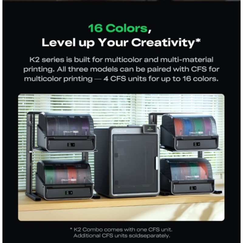 3D printeris Creality K2 Plus Combo