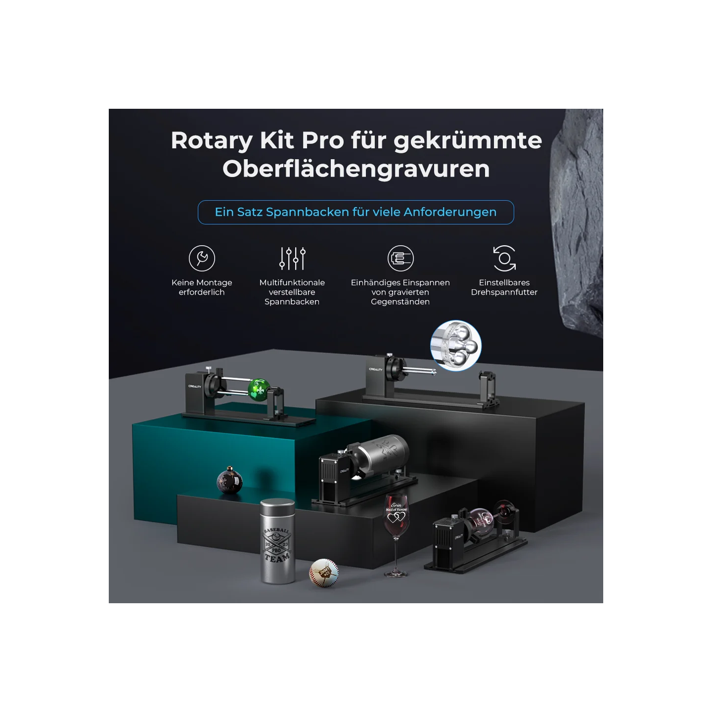 Creality Rotary Kit Pro