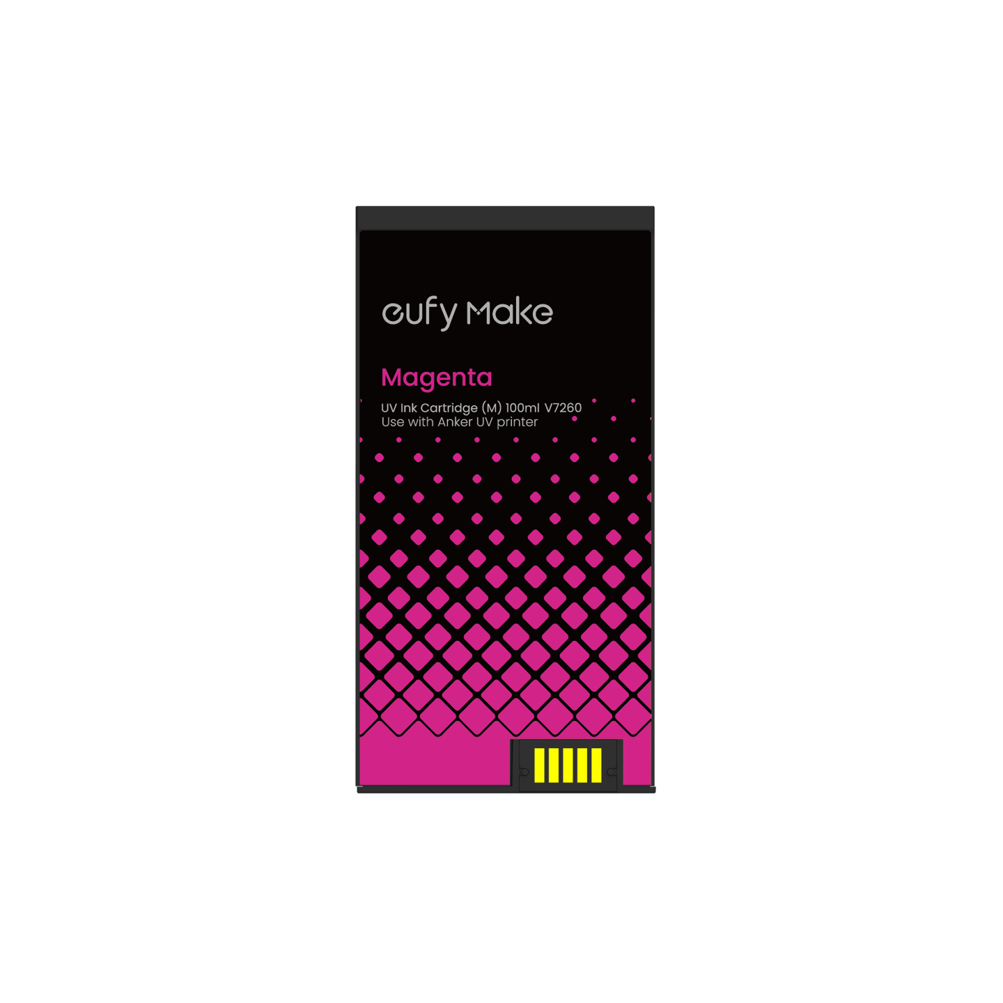 Eufymake UV Ink Cartridge (CMYKWG) for UV Printer