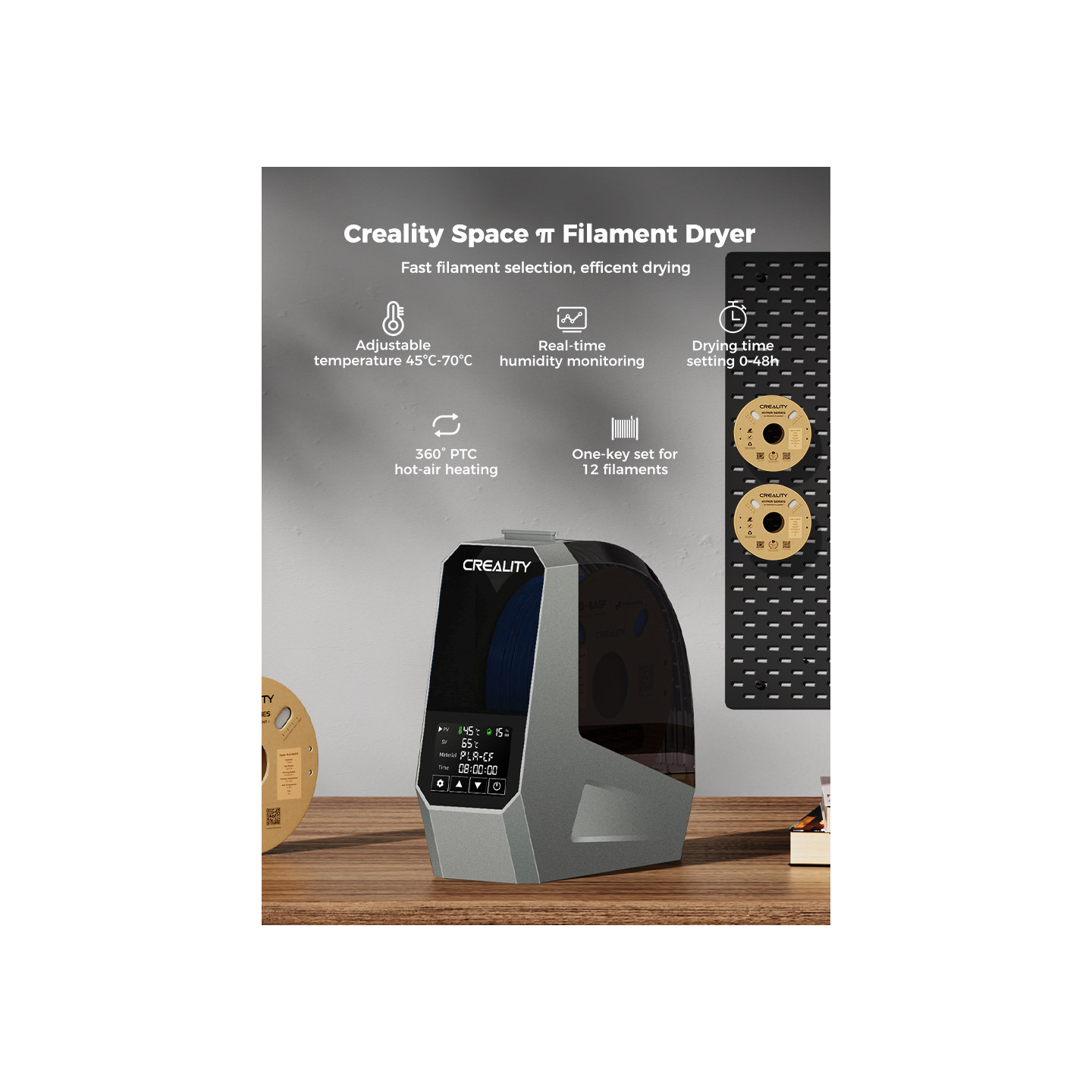 Creality Space π Filament Dryer