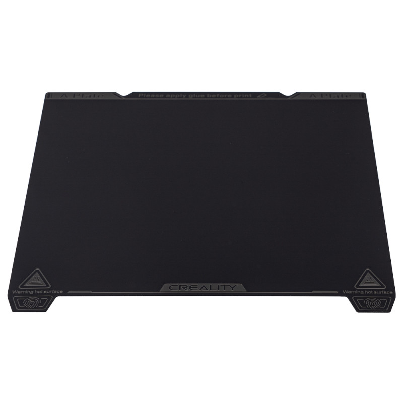 Creality 3D K1 Max Smooth PEI Build Plate Without Soft Magnetic Sticker - 315 x 310mm