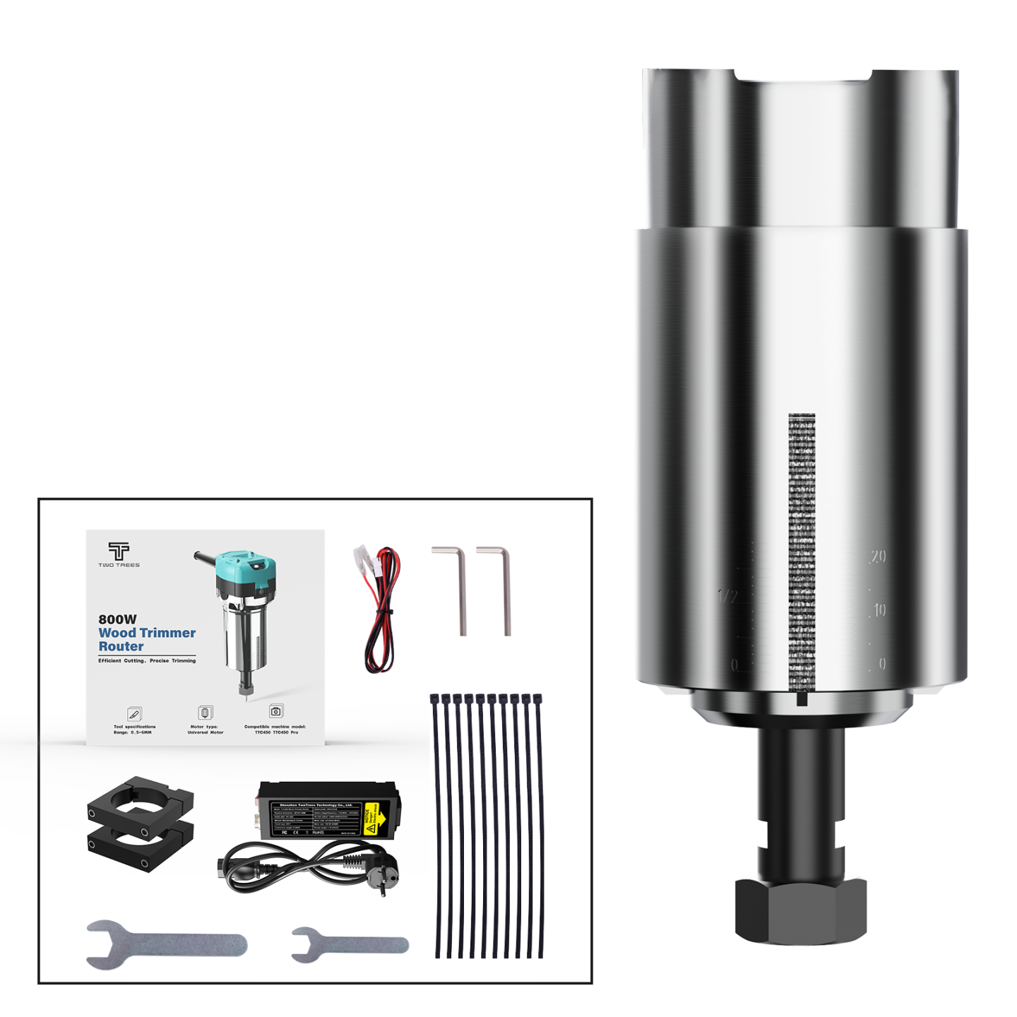 TwoTrees Wood Trimmer Router