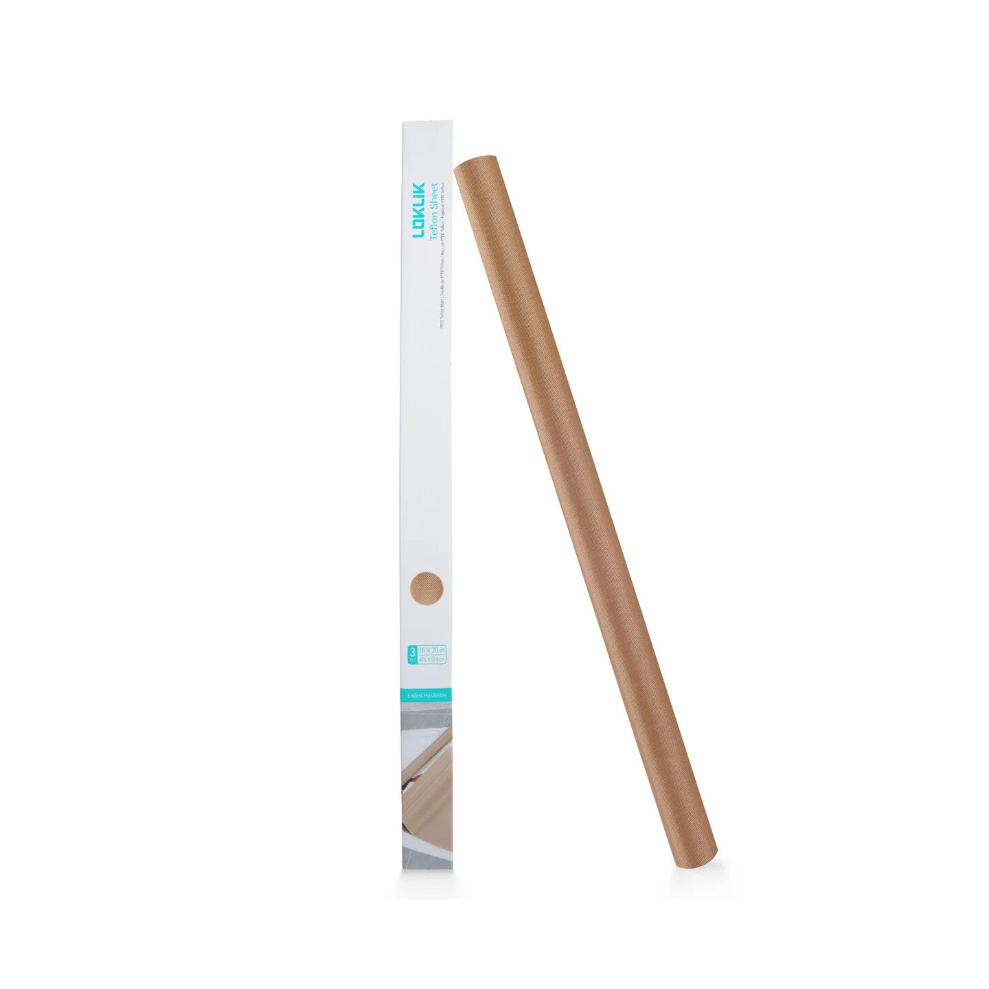 LOKLiK PTFE Teflon Sheet - 3-pack