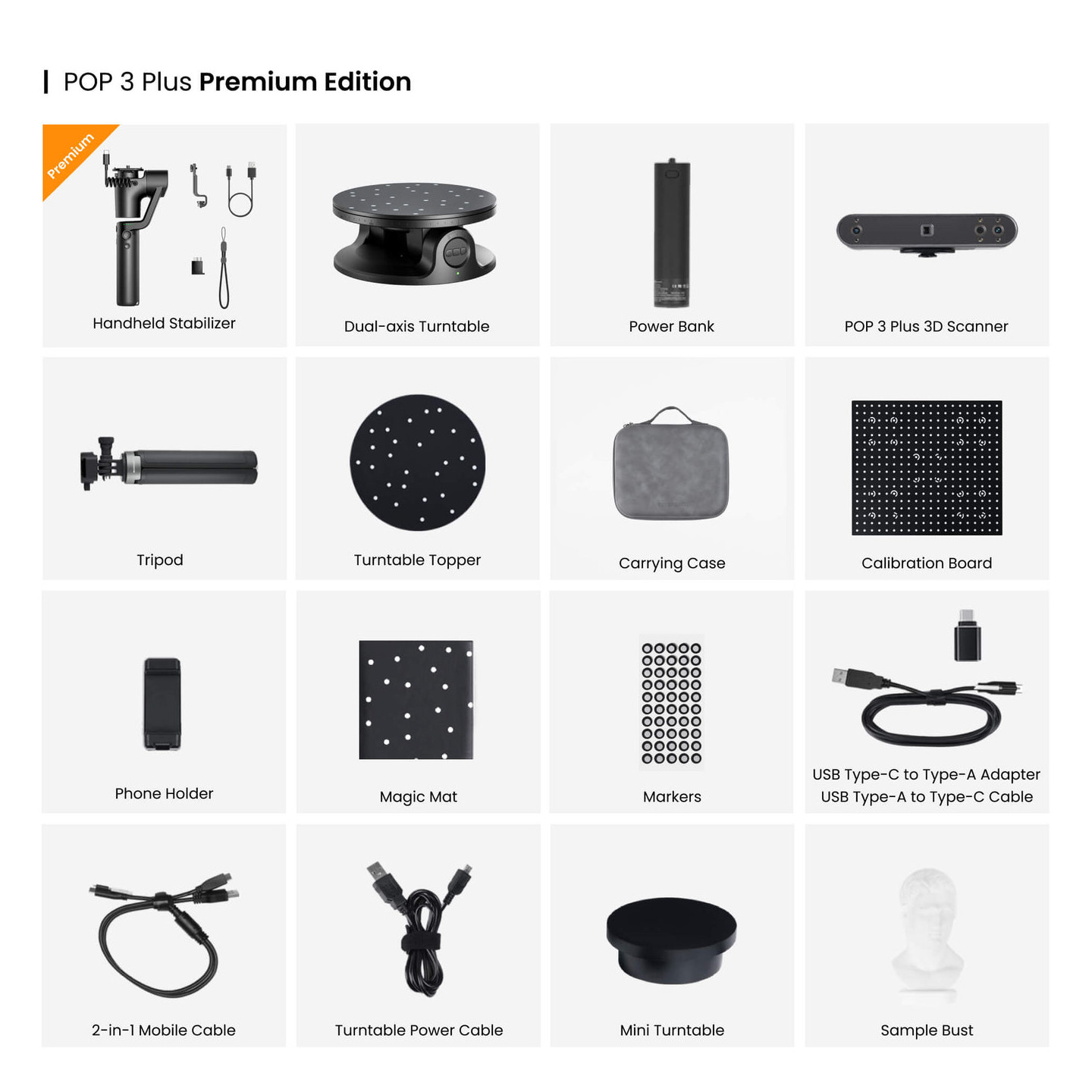 Revopoint POP 3 Plus 3D Scanner