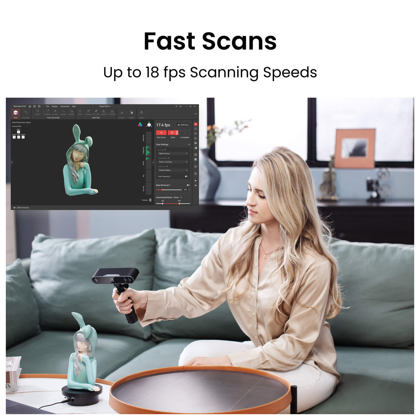 Revopoint POP 3 Plus 3D Scanner