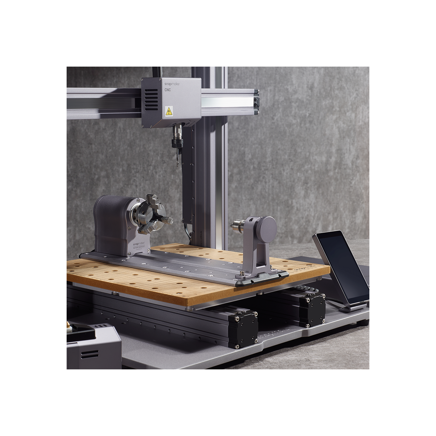 Snapmaker Rotary Module Bundle A250 including stop button