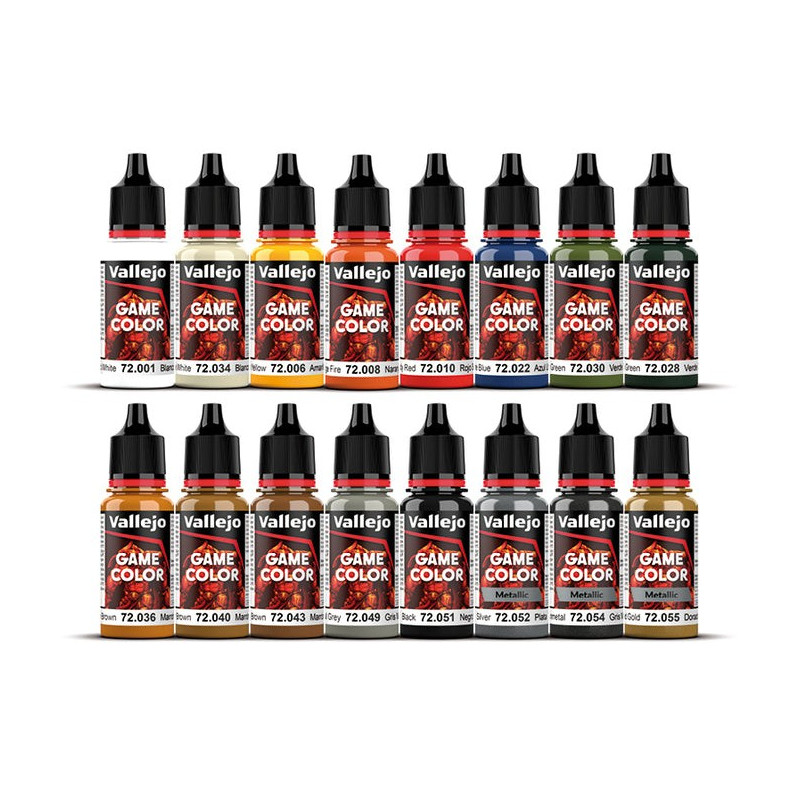 Vallejo Game Color Set (16)