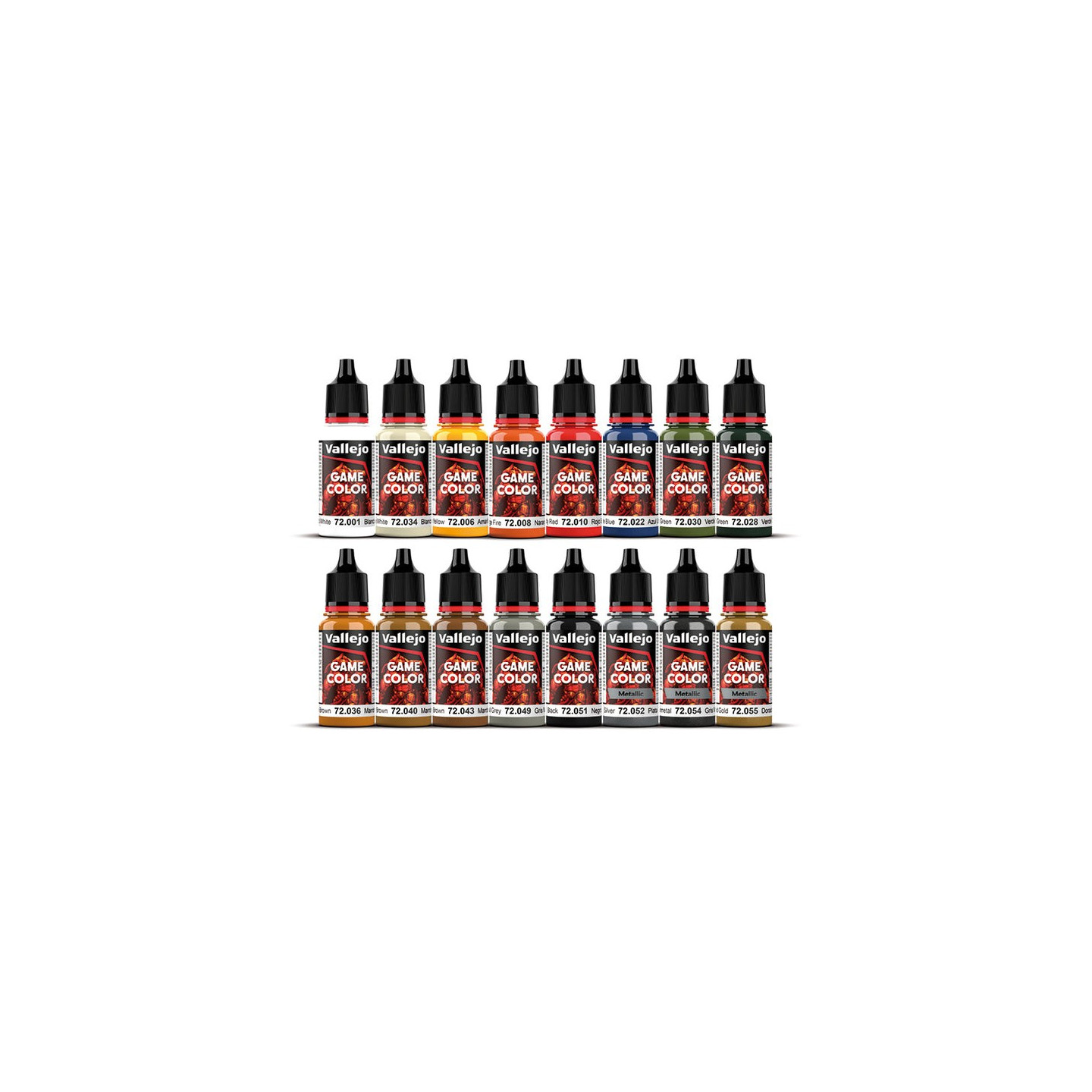 Vallejo Game Color Set (16)