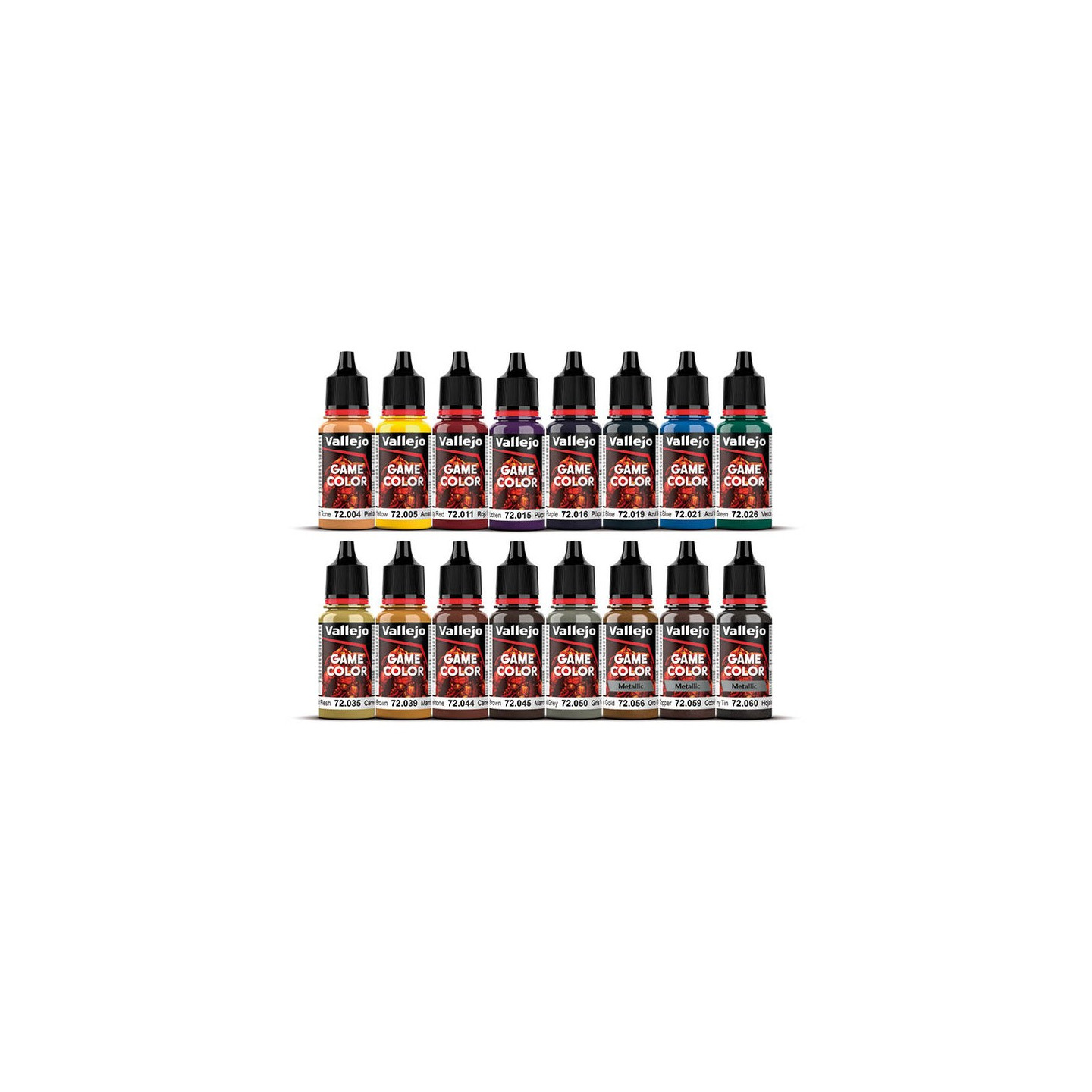 Vallejo Game Color Set (16)