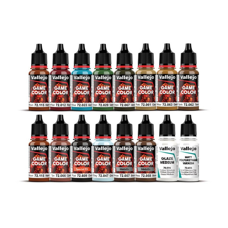 Vallejo Game Color Set (16)