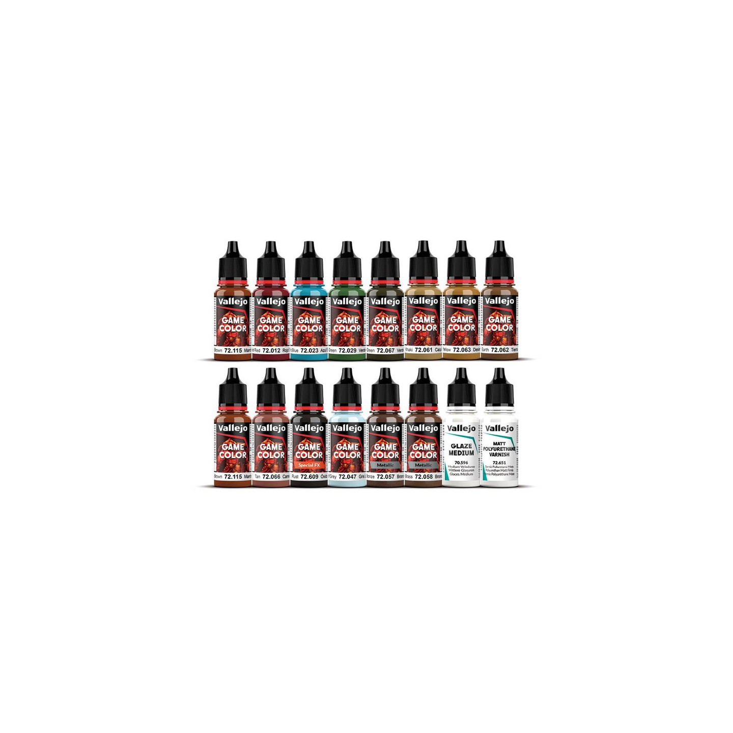 Vallejo Game Color Set (16)