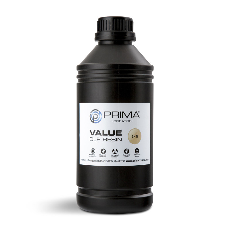 PrimaCreator Value UV / DLP Resin - 1 kg - Skin