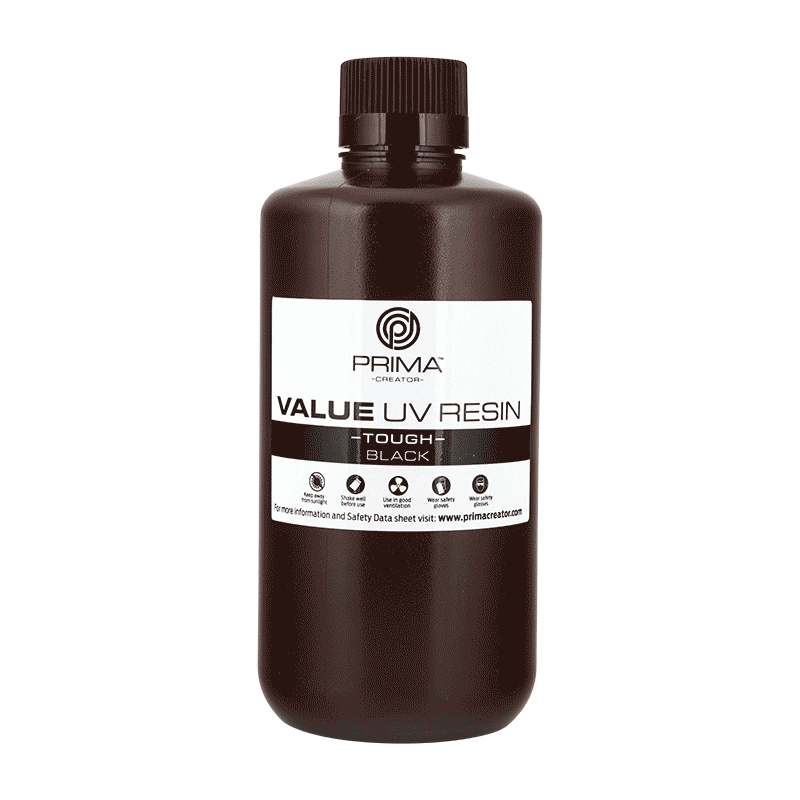 PrimaCreator Value Tough UV Resin (ABS Like) - 1 kg - Black