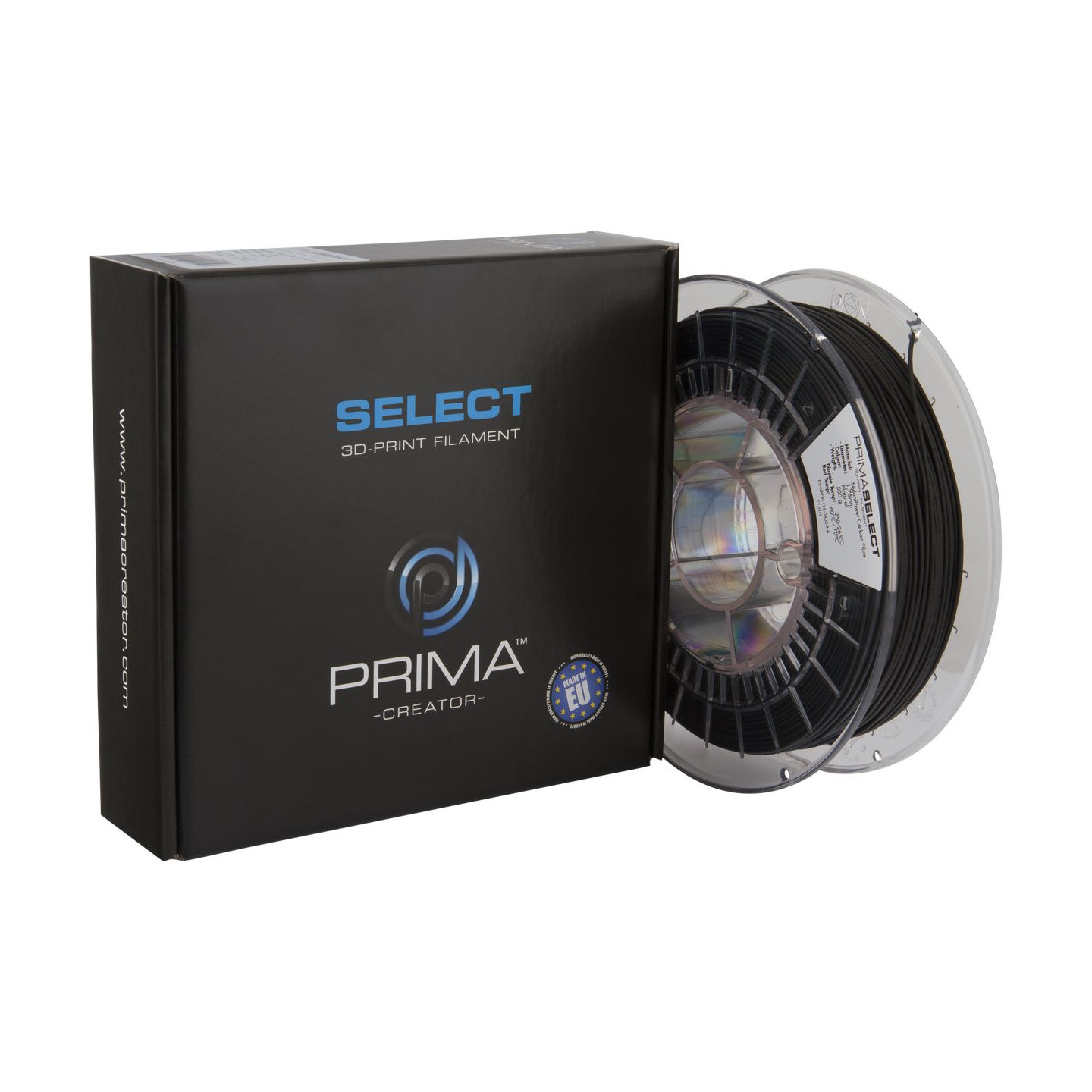 PrimaSelect NylonPower Carbon Fibre - 1.75mm - 500g - Natural