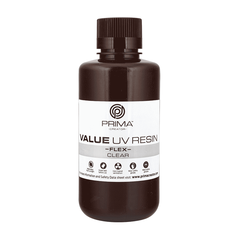 PrimaCreator Value Flex UV Resin - 500 g - Clear