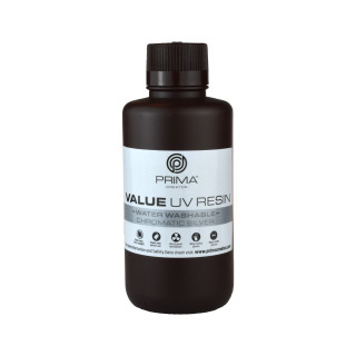 PrimaCreator Value Water Washable UV Resin - 500 g - Chromatic Silver