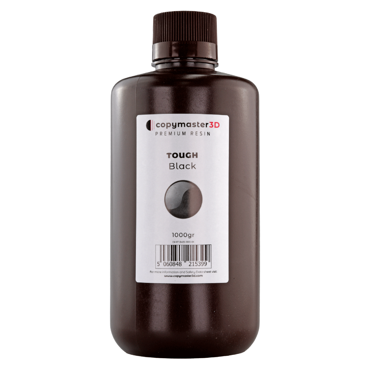 Copymaster3D Tough UV ABS Like Resin - 1 kg - Black