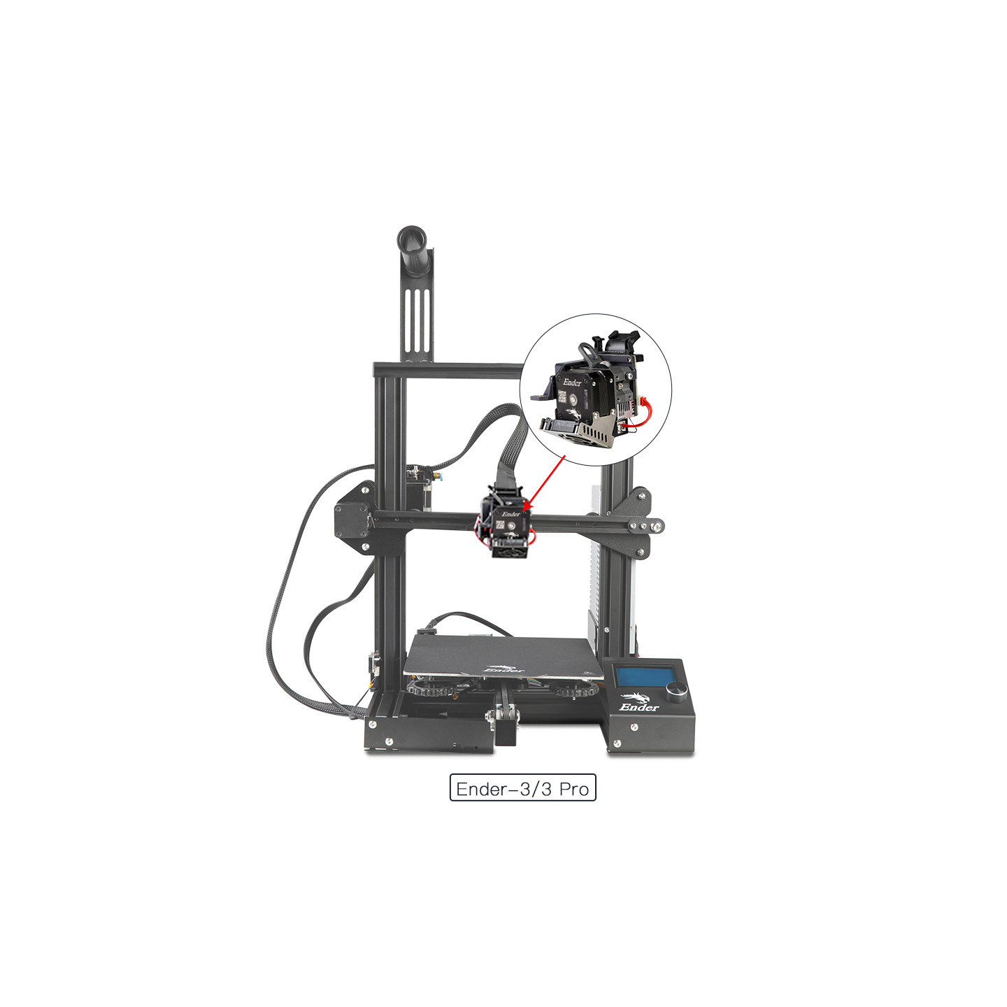 Creality 3D Sprite Extruder Pro Kit 300℃ High Temperature Printing
