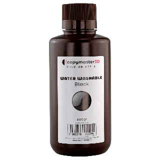 Copymaster3D Water Washable UV Resin - 500 g - Black