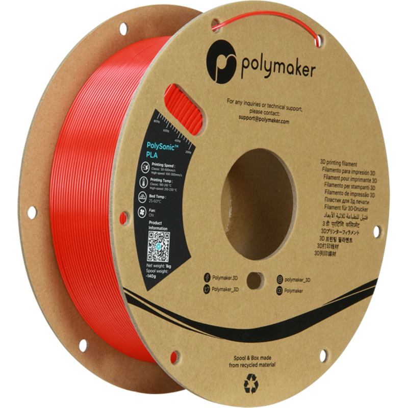 Polymaker PolySonic High Speed PLA PRO