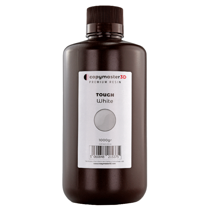 Copymaster3D Tough UV ABS Like  Resin - 1 kg - White