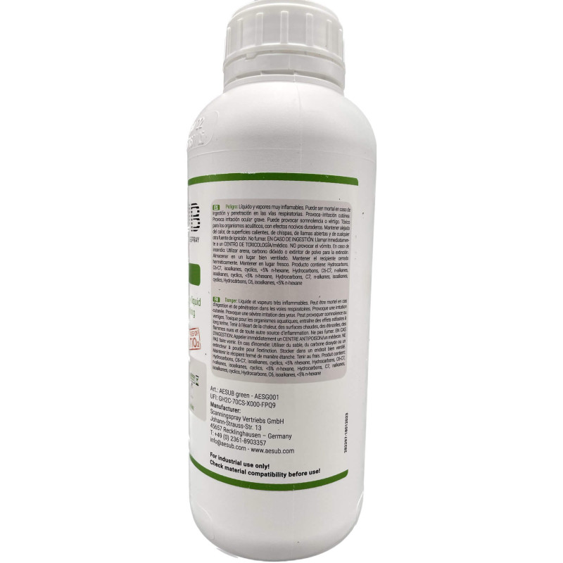 AESUB Green - Spray Gun Solution Scanning Spray - 1000 ml