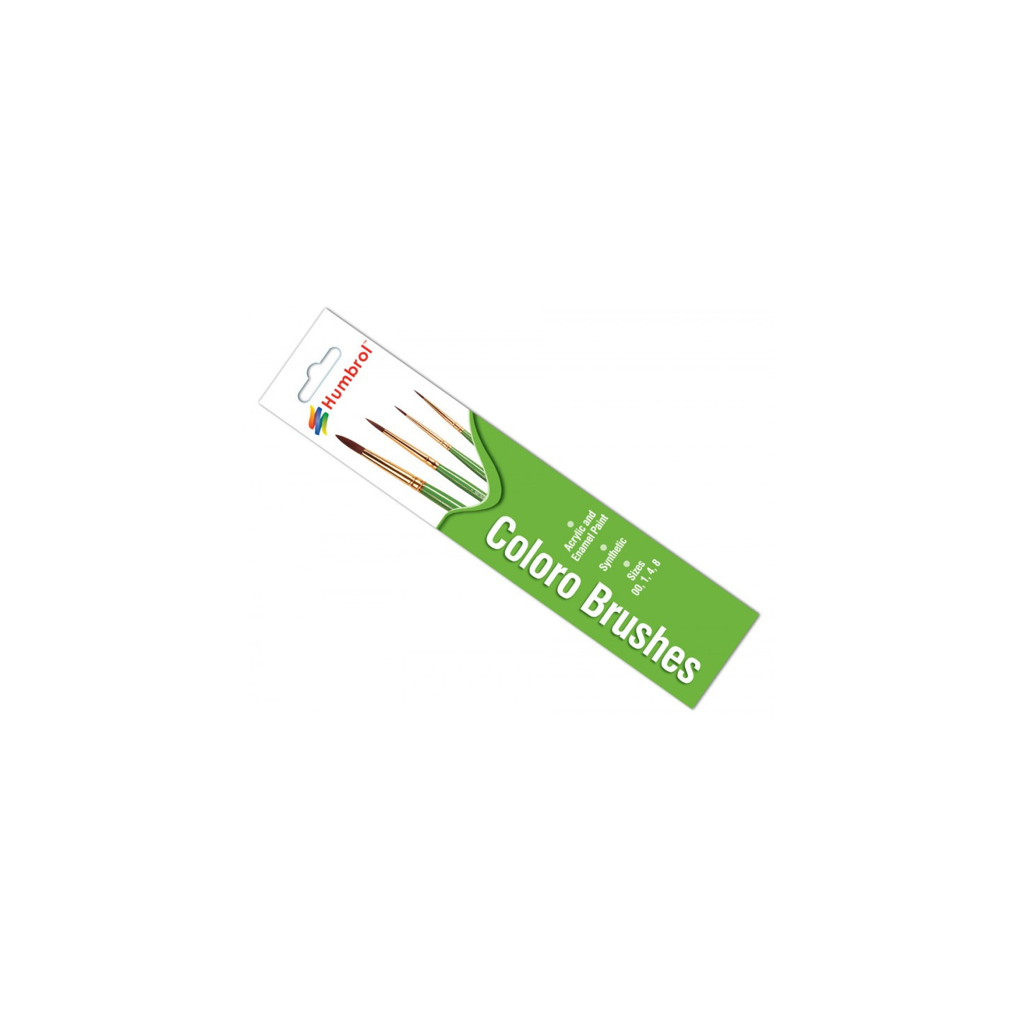 Humbrol AG4050 Brush Pack - Size 00/1/4/8