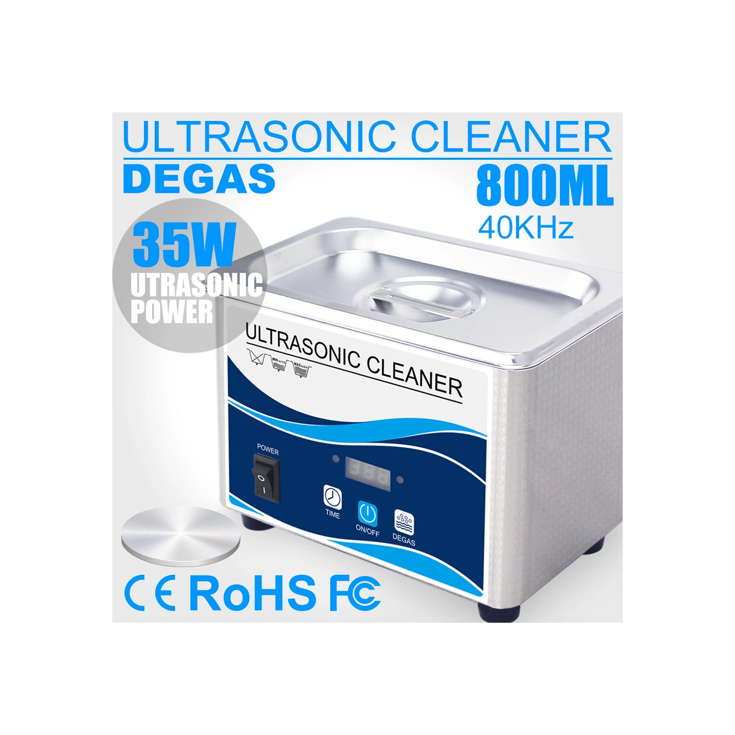 Granbo Sonic Ultrasonic Cleaner GA008 0,8L