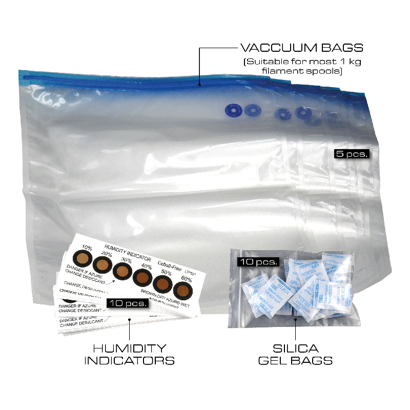 PrimaCreator Filament Storage Bags - 5-pack