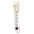 Deltaco 6 Socket Power Strip