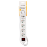 Deltaco 6 Socket Power Strip