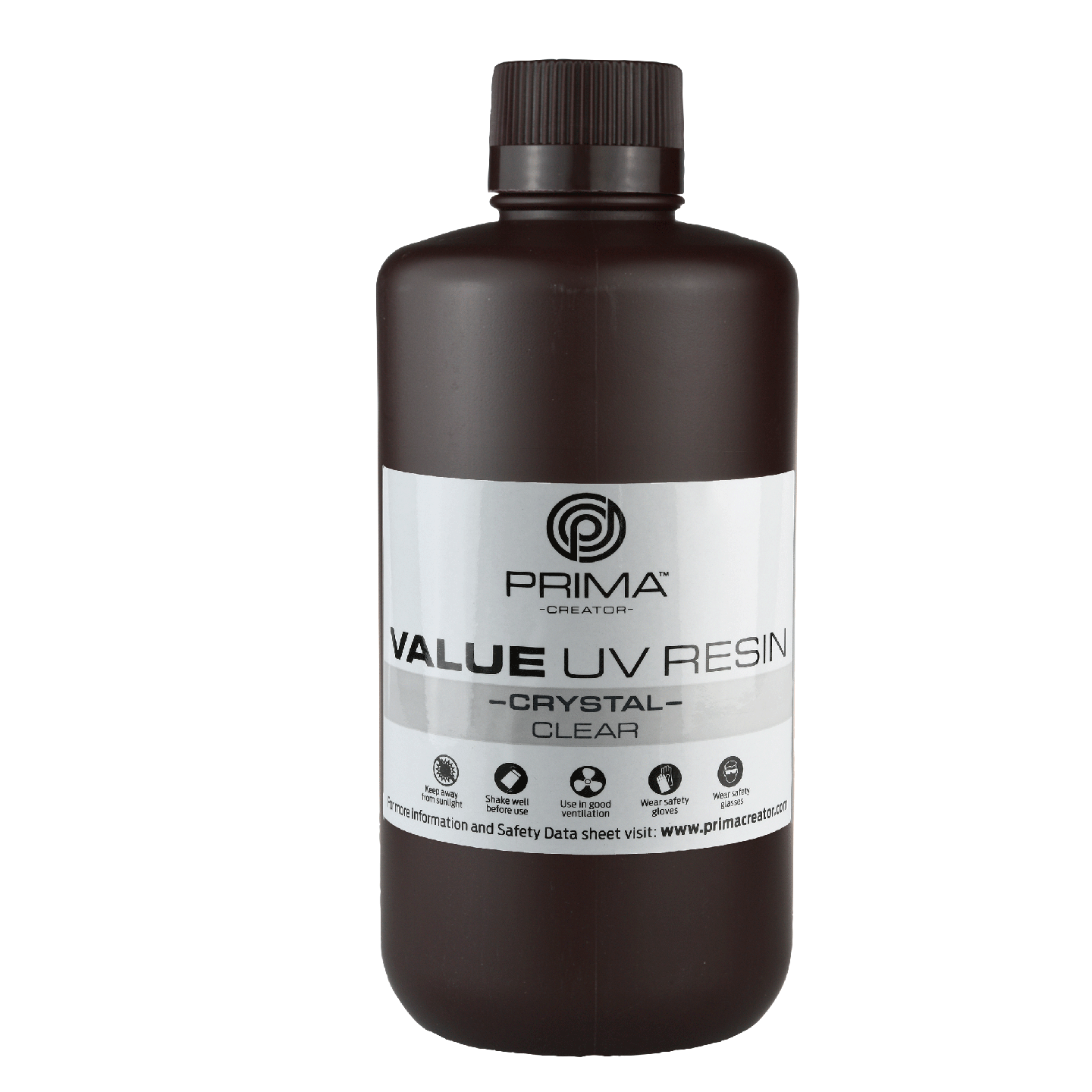 PrimaCreator Value Crystal UV Resin - 1 kg - Clear