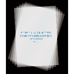 PrimaCreator FEP Film Sheets for 3D Printers - 140 x 200 mm - 5-pack