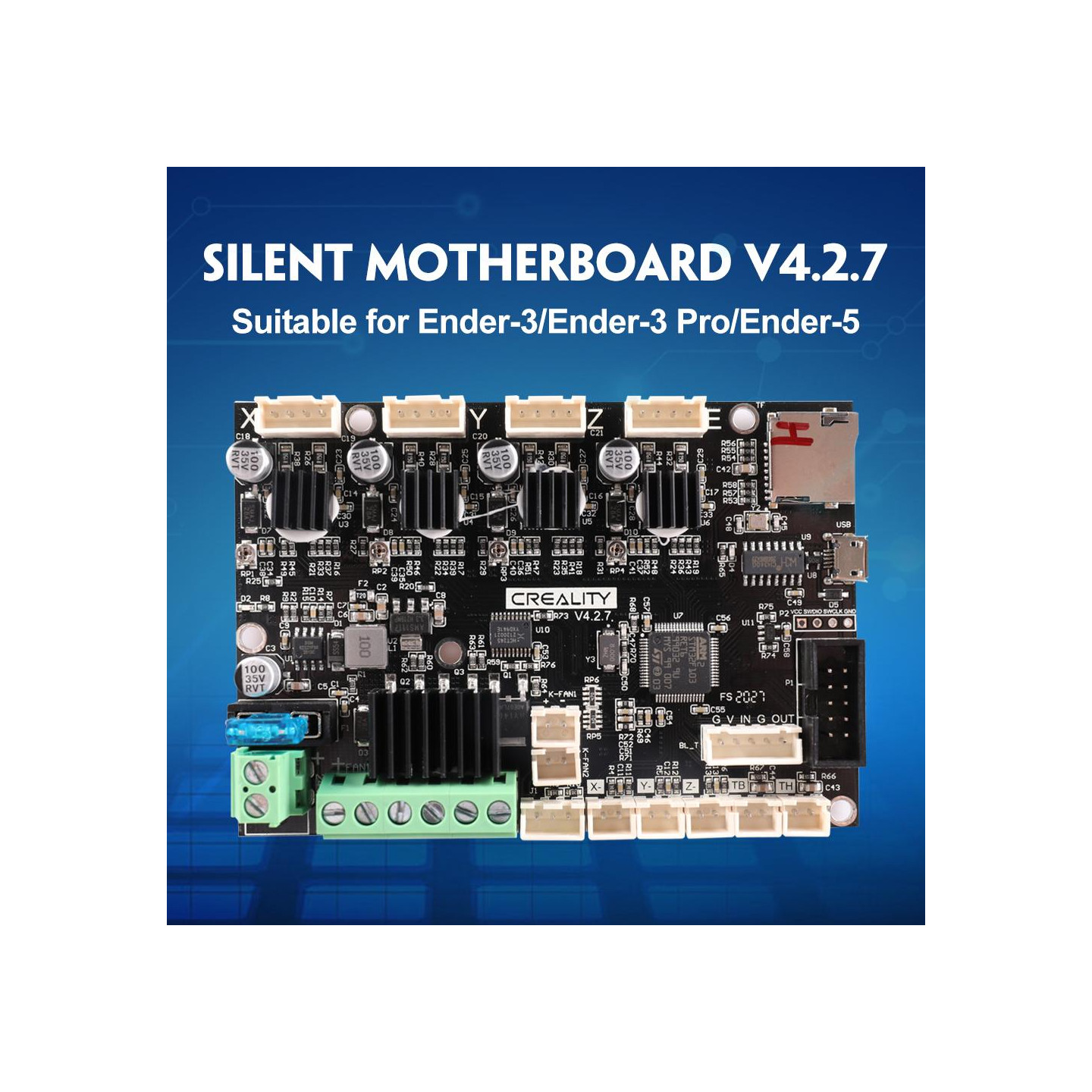 Creality 3D Ender-3 Pro Silent Mainboard V4.2.7 - 32-bit