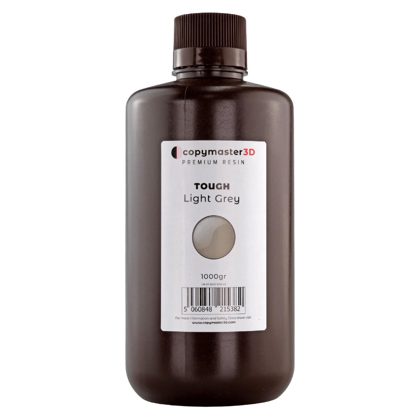 Copymaster3D Tough UV ABS Like  Resin - 1 kg - Light Grey