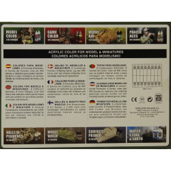 Vallejo Acrylic Model Color Set U.S.A Basic (16)