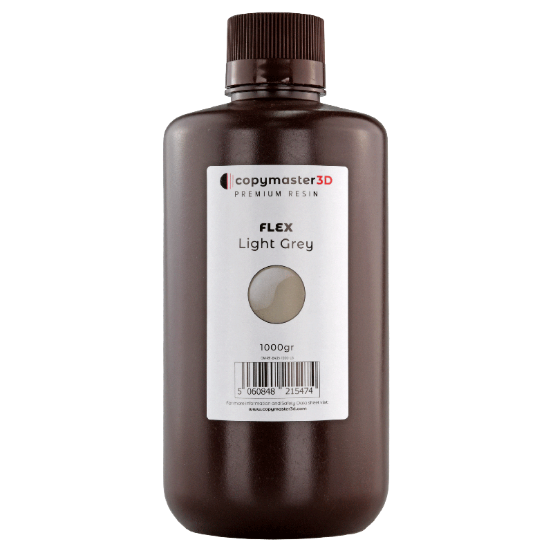 Copymaster3D Flex UV Resin - 1 kg - Light Grey